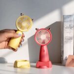 MINI HANDHELD FAN & PHONE STAND