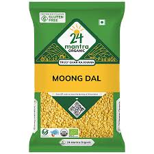 24 MANTRA ORGANIC MOONG DAL 500GM