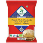 24 MANTRA ORGANIC WHOLE WHEAT ATTA 5KG