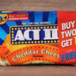 ACT II CHEDDAR CHEESE POPCORN 180GM