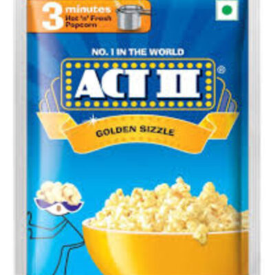 ACT II GOLDEN SIZZLE POPCORN 40GM