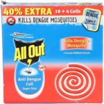ALL OUT ANTI DENGUE COIL 10+4 COILS