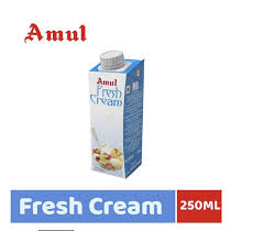 AMUL FRESH CREAM 250ML