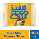 AMUL PURE MILK CHEESE SLICES 100GM