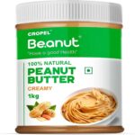 CROPEL BE.ANUT NATURAL PEANUT BUTTER CREAMY 1KG.