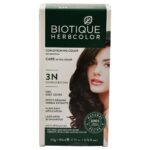 BIOTIQUE HERBCOLOR DARKEST BROWN 3N (50GM+110ML)