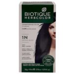 BIOTIQUE HERBCOLOR NATURAL BLACK 1N (50GM+110ML)