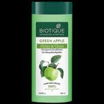 BIOTIQUE GREEN APPLE SHINE & GLOSS SHAMPOO 180ML