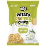 BRB POTATO POPPED CHIPS SOUR CREAM & HERBS 85 GM