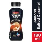 BRITANNIA WINKIN COW ALMOND SALTED CARAMEL RICH SHAKE 180ML