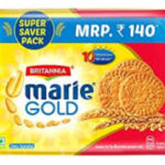 BRITANNIA MARIE GOLD SUPER SAVER PACK (5 X 210G) 1.05KG