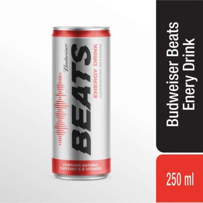 BUDWEISER ENERGY DRINK BEATS 250ML