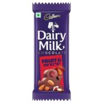 CADBURY DAIRYMILK CHOCOLATE FRUIT & NUT 80GM