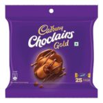 CADBURY CHOCLAIRS GOLD TOFFEE 130G 25 PCS