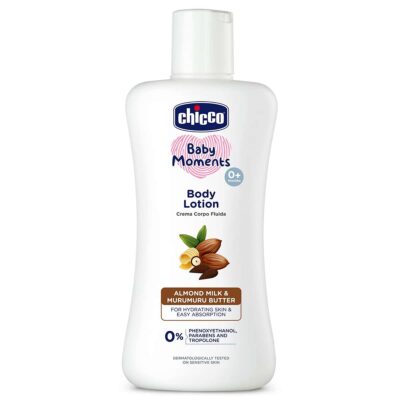 CHICCO ALMOND MILK & MURUMURU BUTTER BODY LOTION 200ML