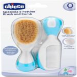 CHICCO SPAZZOLA PETTING BRUSH & COMB (BLUE)