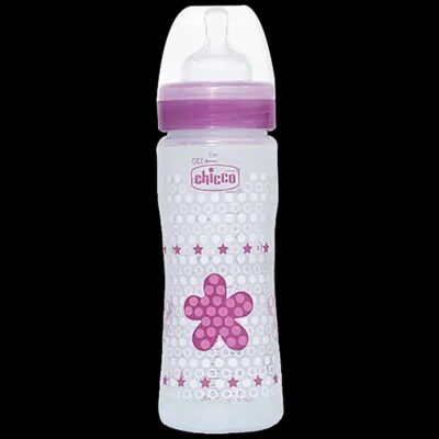 CHICCO FEEDING BOTTLE 4M + 330ML