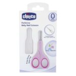CHICCO BABY NAIL SCISSORS PINK