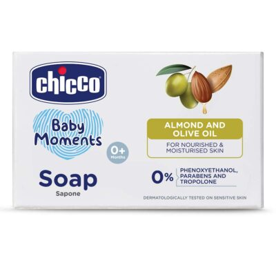 CHICCO ALMOND & OLIVE OIL SOAP 125G