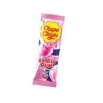 CHUPA CHUPS STRAWBERRY FLAVOUR BUBBLEGUM FILLED LOLLIPOP 12G