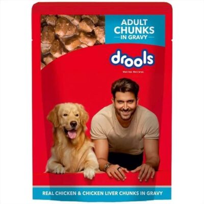 DROOLS ADULT CHUNKS IN GRAVY 150GM
