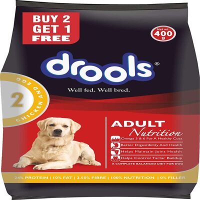 DROOLS ADULT NUTRITION CHICKEN & EGG 400GM