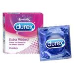 DUREX CONDOMS EXTRA RIBBED 3N