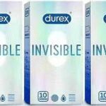 DUREX CONDOMS INVISIBLE 10N