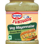 FUN FOODS VEG MAYONNAISE GREEN MINT 250G