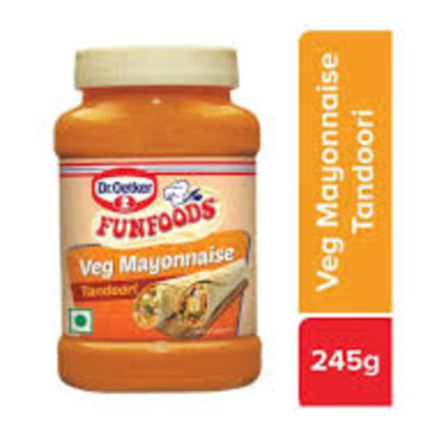 FUN FOODS VEG MAYONNAISE TANDOORI 245G