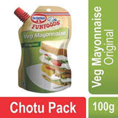 FUN FOODS VEG MAYONNAISE 100G