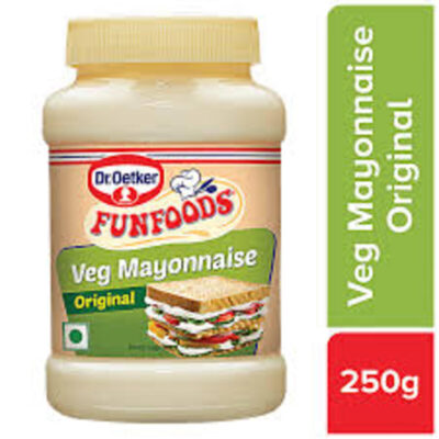 FUN FOODS VEG MAYONNAISE 250G