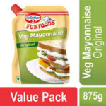 FUN FOODS VEG MAYONNAISE ORIGINAL 875G