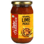 DABUR HOMMADE KHATTA LIME PICKLE 400GM