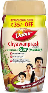 DABUR CHYAWANPRASH AWALEHA GOODNESS OF GUR (JAGGERY) 900GM