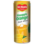 DEL MONTE PINEAPPLE ORANGE FRUIT DRINK 240ML