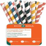 ECO SOUL COMPOSTEBLE PEPER STRAW 10MM*50PCS