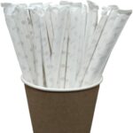 ECO SOUL COMPOSTABLE PAPER STRAW 6MM*50PCS