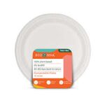 ECO SOUL COMPOSTABLE PLATES ROUND 10” 25 PCS