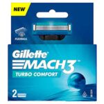 GILLETTE MACH 3 TURBO 2N BLADES