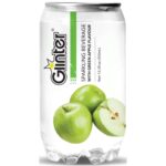 GLINTER SPARKLING BEVERAGE WITH GREEN APPLE FLAVOUR 350ML