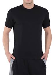 JOCKEY T-SHIRT 2714-01 BLACK SMALL