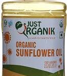 JUST ORGANIK ORGANIC SUNFLOWER OIL 1LTR