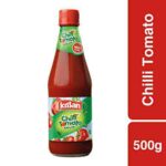 KISSAN CHILLI TOMATO SAUCE BOTTLE 500G