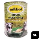 MILKFOOD DESI DANEDAR GHEE TIN 5L
