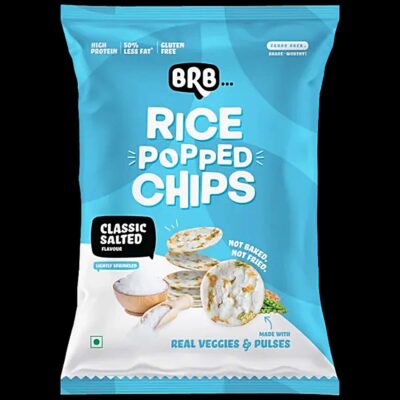 BRB RICE POPPED CHIPS CLASSIC SALTED 48G