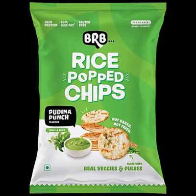BRB RICE POPPED CHIPS PUDINA PUNCH 48G