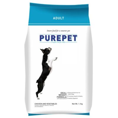 PUREPET ADULT CHICKEN & VEGETABLE 1.1KG