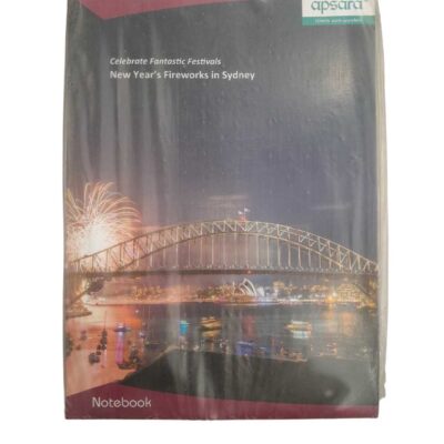APSARA NOTEBOOK A4 LONGBOOK OF 172 PAGES SINGLE LINE RULED 29 7 X 21 CM