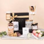 GIFT HAMPER FOR HER (TIC TAC TOE, SUGAR POP, SCRUNCHIE, WET WIPES)